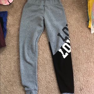 Love sweatpants